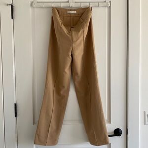 Beige Zara work pants